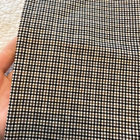 Dynamite Stretch Gingham Plaid Legging Pants with Side Zipper - Picture 7 of 8